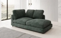 Designer Chaise Longue/Sofa Thalessa in Cord
