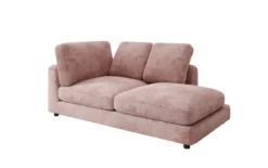 Designer Chaise Longue/Sofa Thalessa in Cord