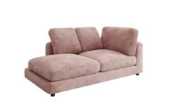 Designer Chaise Longue/Sofa Thalessa in Cord