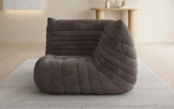 Designer Eckmodul Sofa-Sessel Calmo in Cord