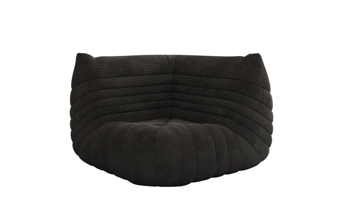 Designer Eckmodul Sofa-Sessel Calmo in Cord
