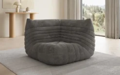 Designer Eckmodul Sofa-Sessel Calmo in Cord