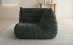 Designer Eckmodul Sofa-Sessel Calmo in Cord