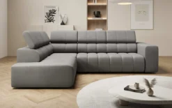 Designer Ecksofa Aurora mit elektrischer Schlaffunktion
