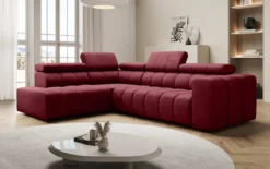 Designer Ecksofa Aurora mit elektrischer Schlaffunktion