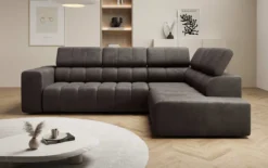 Designer Ecksofa Aurora mit elektrischer Schlaffunktion