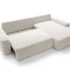 Designer Ecksofa Bianca mit Schlaf- und Klappfunktion