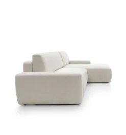 Designer Ecksofa Bianca mit Schlaf- und Klappfunktion