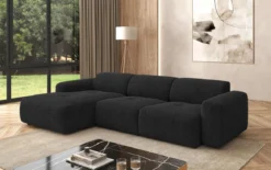 Designer Ecksofa Calm in Bouclé