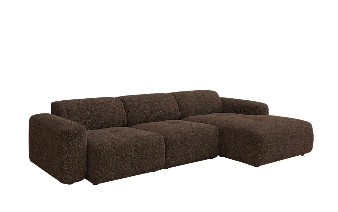 Designer Ecksofa Calm in Bouclé