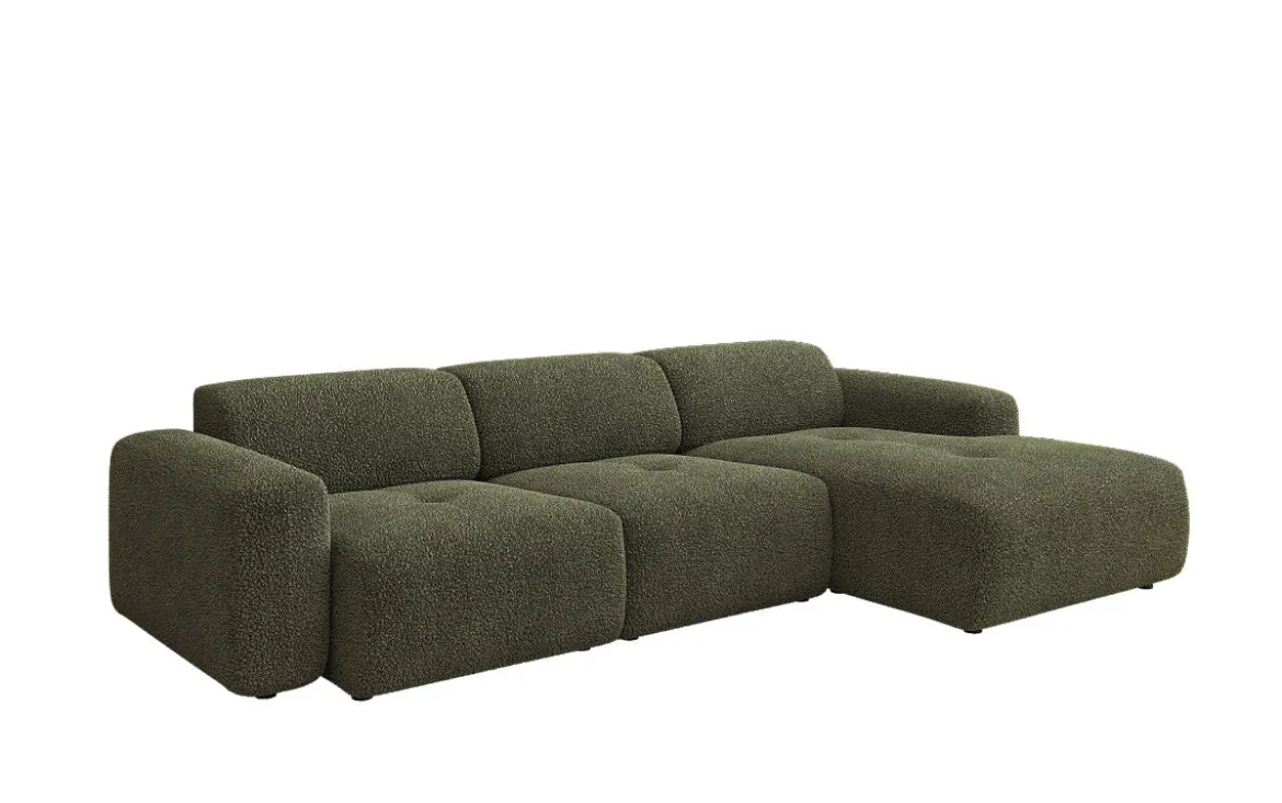 Designer Ecksofa Calm in Bouclé