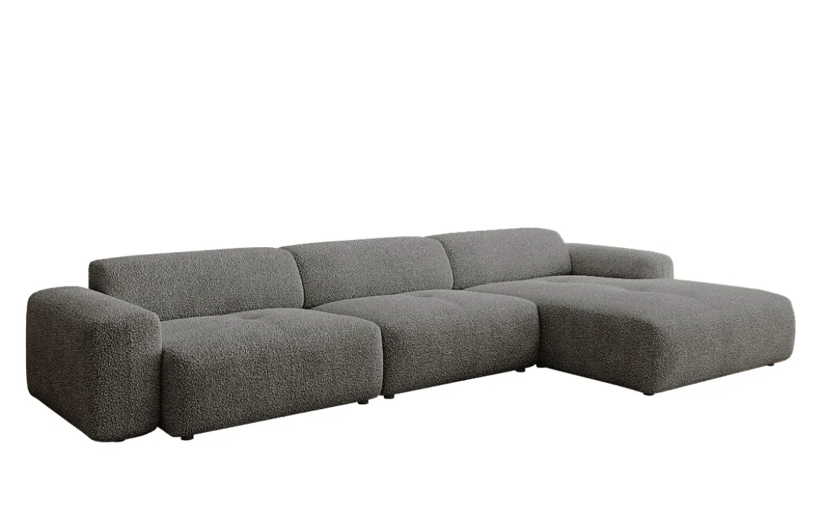 Designer Ecksofa Calm Maxi in Bouclé