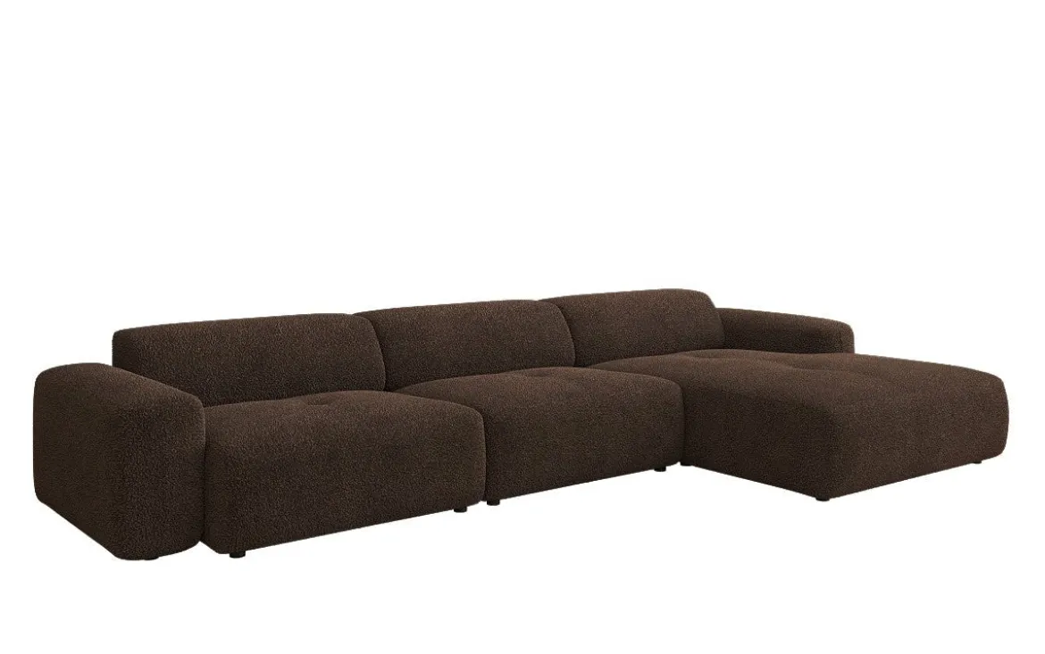 Designer Ecksofa Calm Maxi in Bouclé