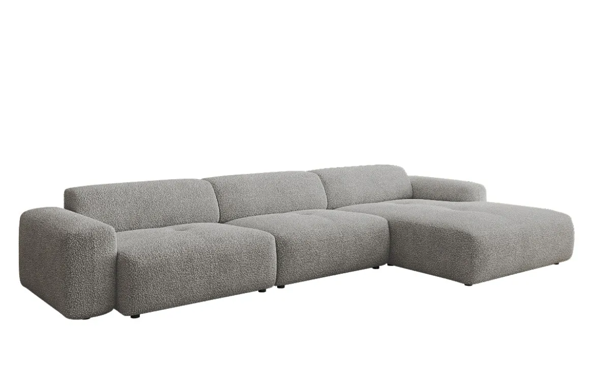Designer Ecksofa Calm Maxi in Bouclé