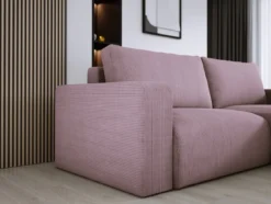 Designer Ecksofa Carl Cord mit Schlaf- und Klappfunktion