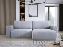Designer Ecksofa Carl Cord mit Schlaf- und Klappfunktion