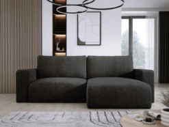 Designer Ecksofa Carl Cord mit Schlaf- und Klappfunktion