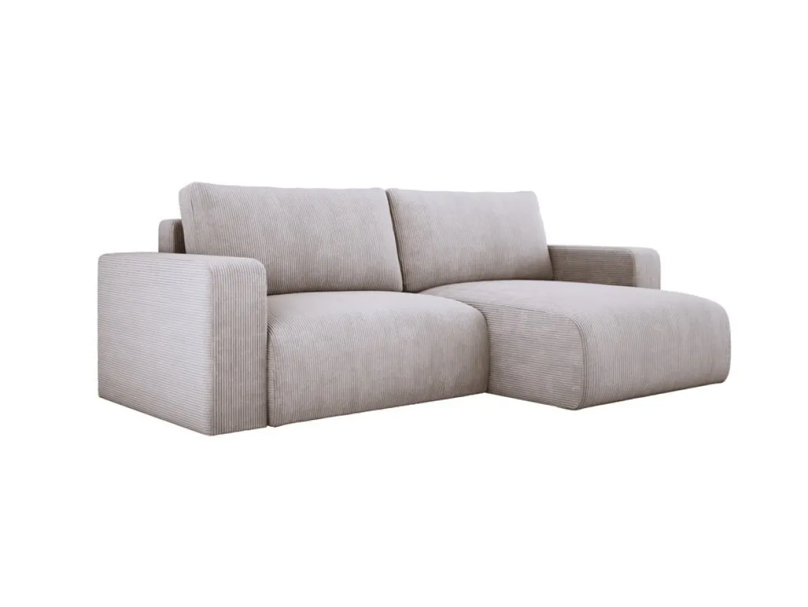 Designer Ecksofa Carl Cord mit Schlaf- und Klappfunktion