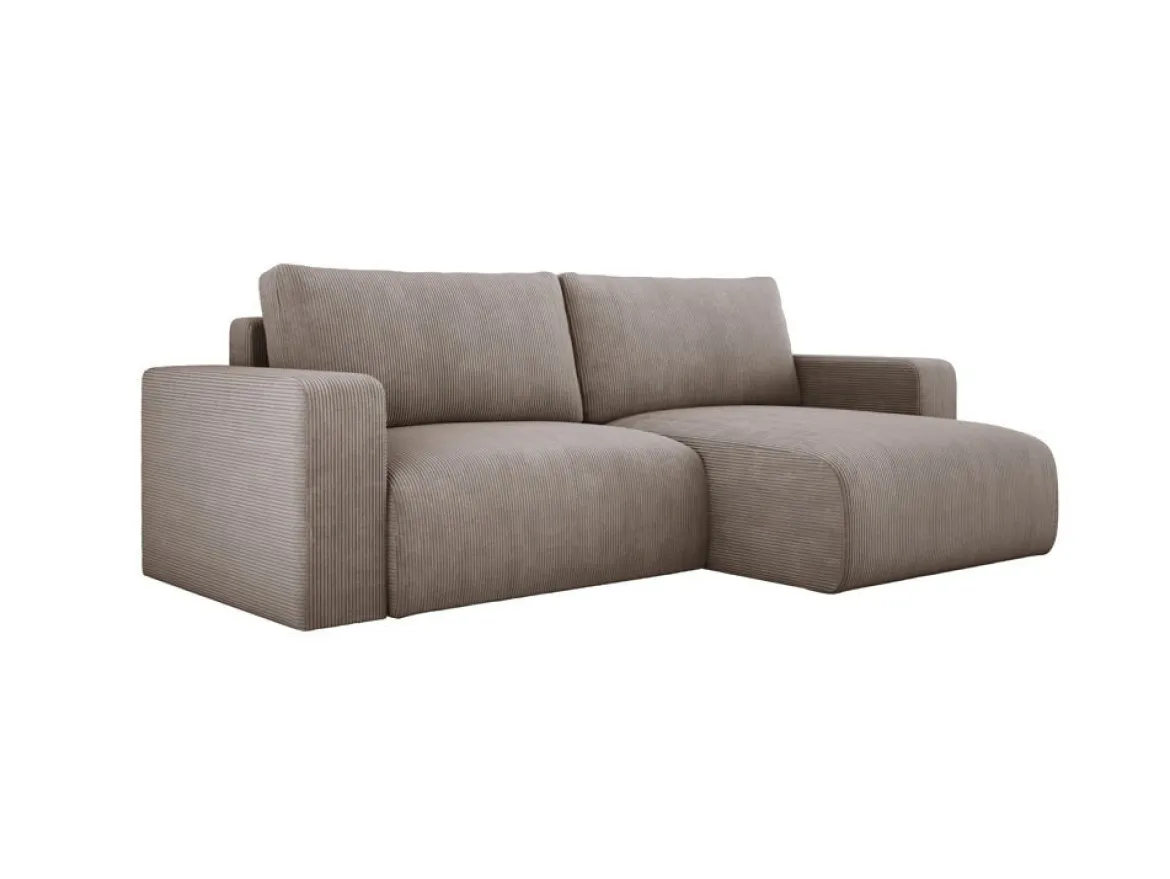 Designer Ecksofa Carl Cord mit Schlaf- und Klappfunktion