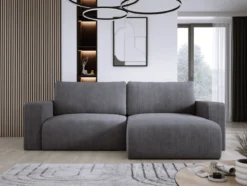 Designer Ecksofa Carl Cord mit Schlaf- und Klappfunktion