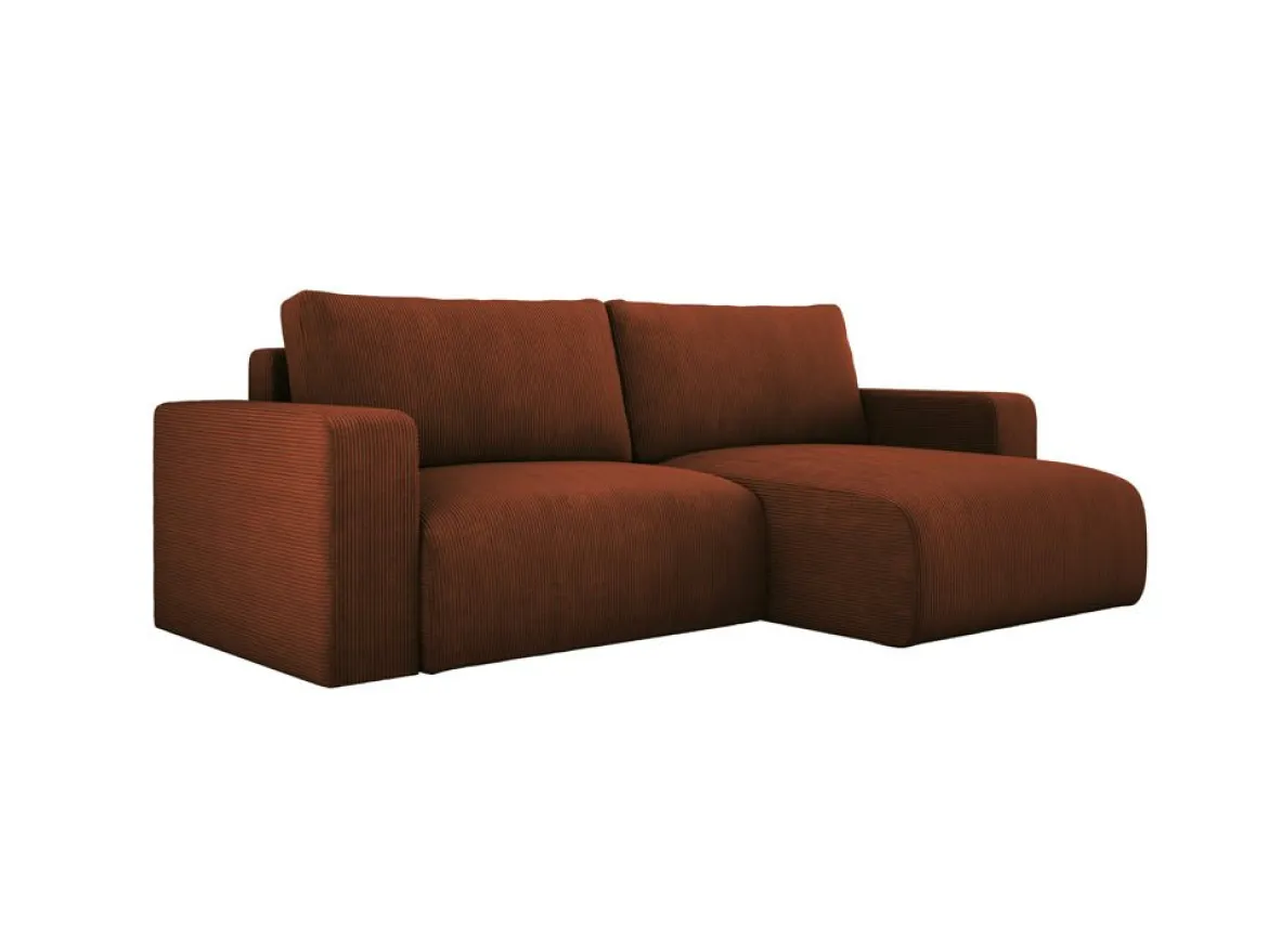 Designer Ecksofa Carl Cord mit Schlaf- und Klappfunktion