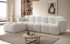 Designer Ecksofa Celly in Bouclé