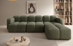 Designer Ecksofa Celly in Bouclé
