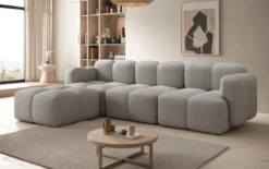 Designer Ecksofa Celly in Bouclé