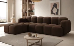 Designer Ecksofa Celly in Bouclé