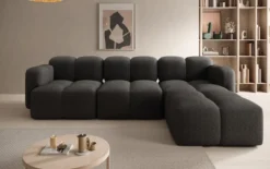 Designer Ecksofa Celly in Bouclé