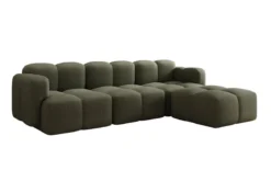 Designer Ecksofa Celly in Bouclé