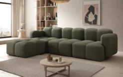 Designer Ecksofa Celly in Bouclé