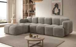 Designer Ecksofa Celly in Samt