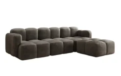 Designer Ecksofa Celly in Samt