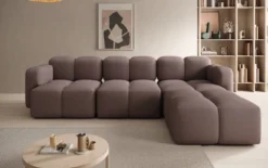 Designer Ecksofa Celly in Stoff