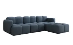 Designer Ecksofa Celly in Stoff