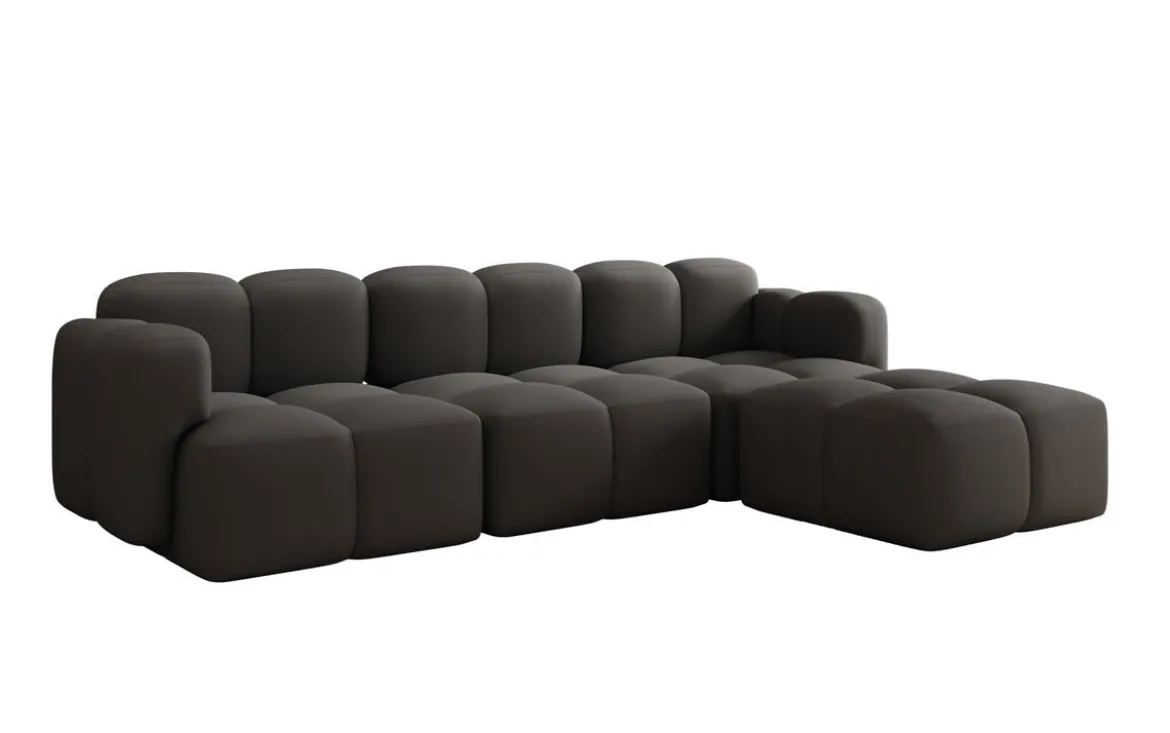 Designer Ecksofa Celly in Stoff