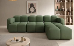 Designer Ecksofa Celly in Stoff