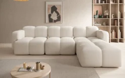 Designer Ecksofa Celly in Stoff