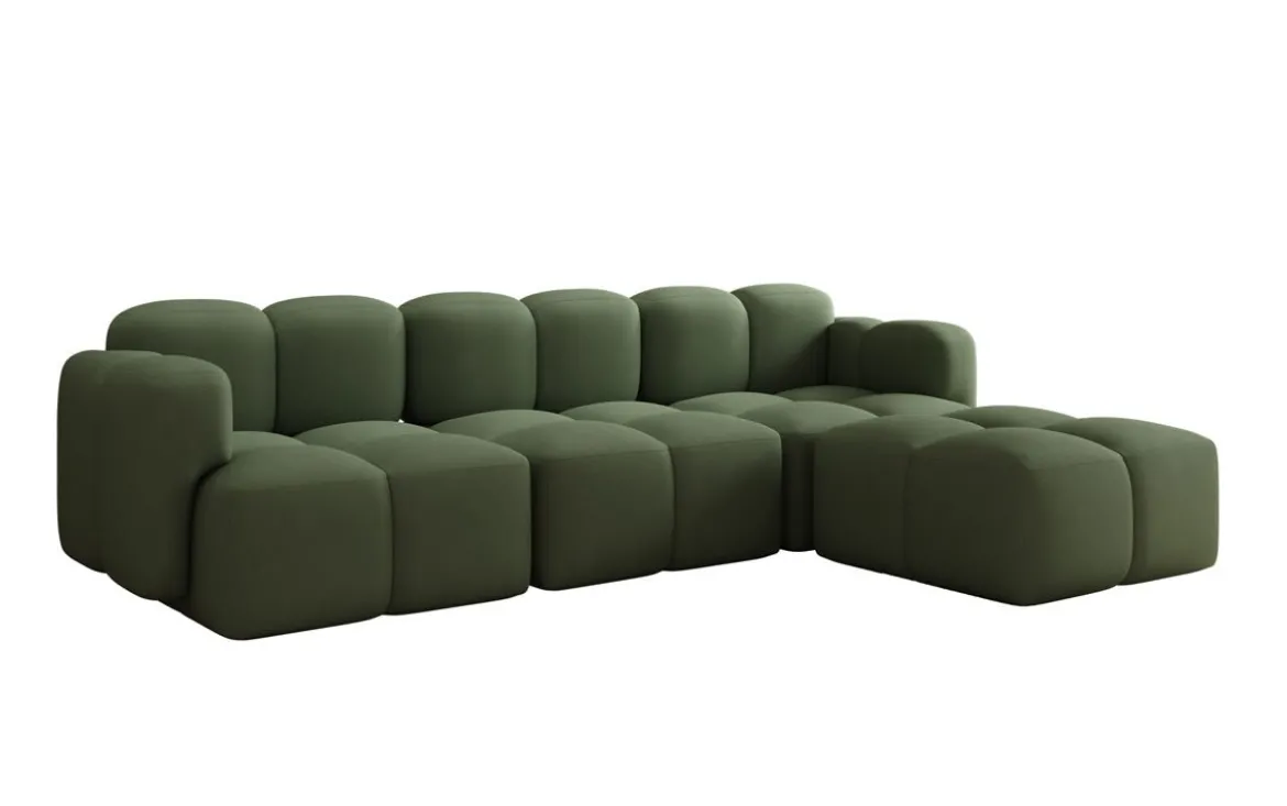 Designer Ecksofa Celly in Stoff