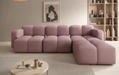 Designer Ecksofa Celly in Stoff