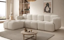 Designer Ecksofa Celly in Stoff