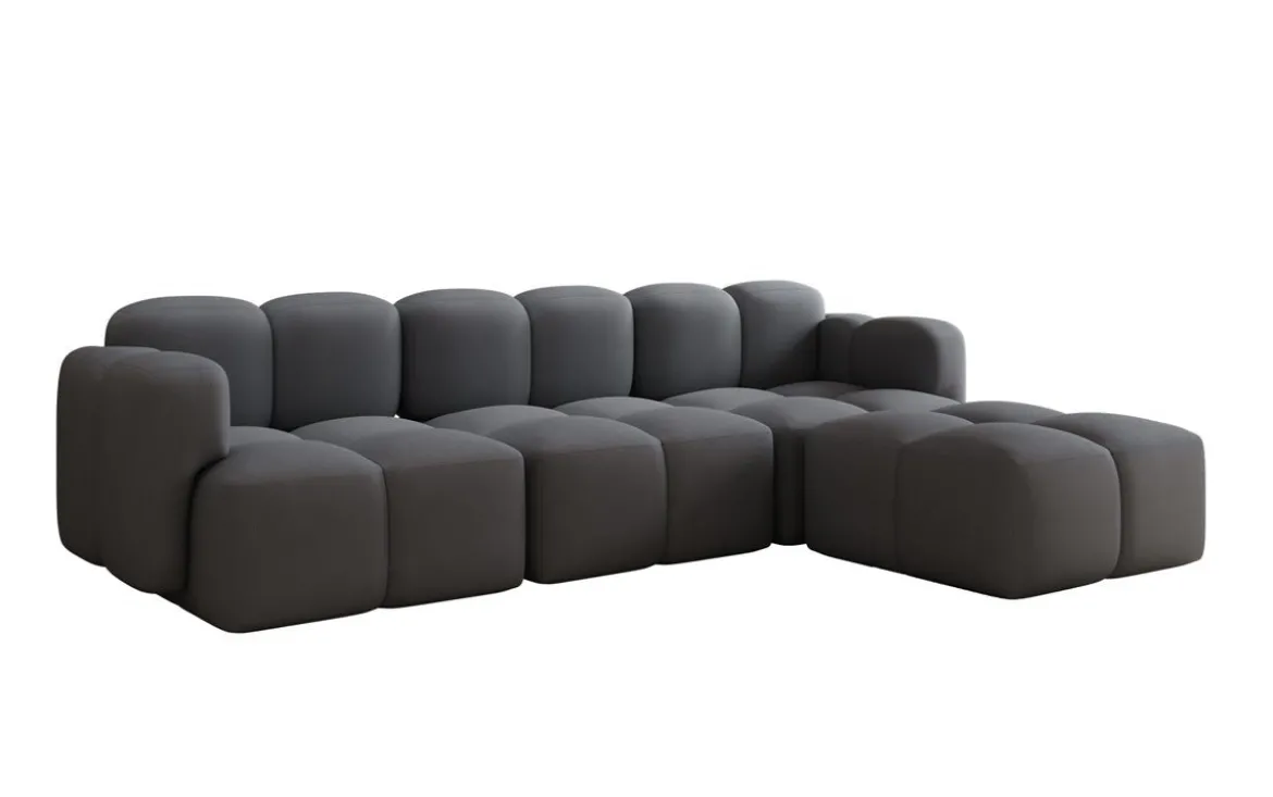 Designer Ecksofa Celly in Stoff