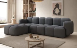Designer Ecksofa Celly in Stoff