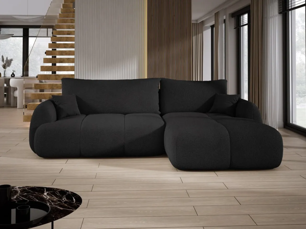 Designer Ecksofa Coco in Bouclé