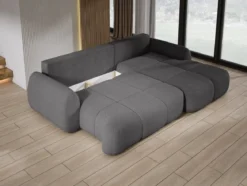 Designer Ecksofa Coco in Bouclé