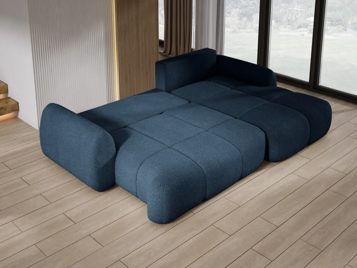Designer Ecksofa Coco in Bouclé