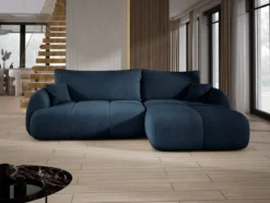 Designer Ecksofa Coco in Bouclé
