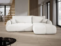 Designer Ecksofa Coco in Bouclé