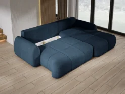 Designer Ecksofa Coco in Bouclé